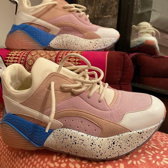 stella mccartney eclypse sneakers pink